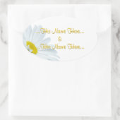 Daisy Stickers Personalisiert White Daisy Stickers (Tasche)