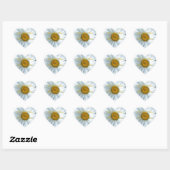 Daisy Stickers Personalisiert White Daisy Stickers (Blatt)