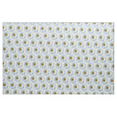Daisy Stoff Yellow Daisy Fabric Cotton oder Poly (Yard (91,4 cm))