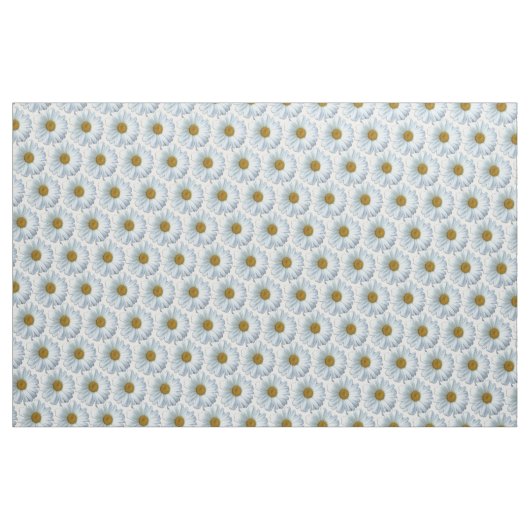 Daisy Stoff Yellow Daisy Fabric Cotton oder Poly (Yard (91,4 cm))