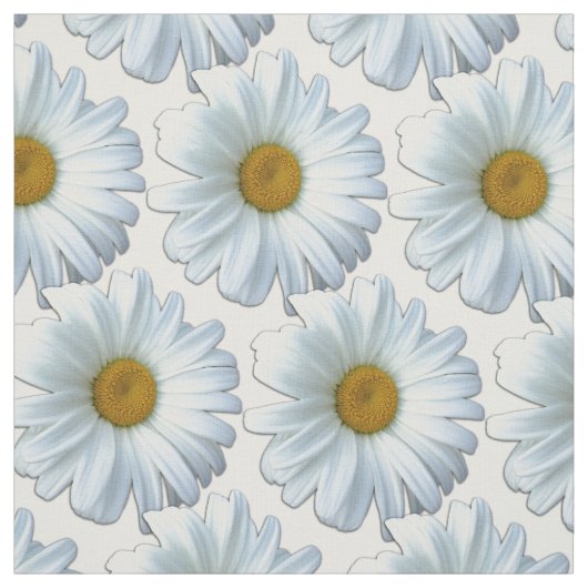Daisy Stoff Yellow Daisy Fabric Cotton oder Poly (Muster)