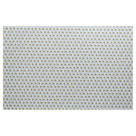 Daisy Stoff Yellow Daisy Fabric Cotton oder Poly (Yard (91,4 cm))