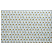 Daisy Stoff Yellow Daisy Fabric Cotton oder Poly (Fat Quarter (45,7 x 55,9 cm))