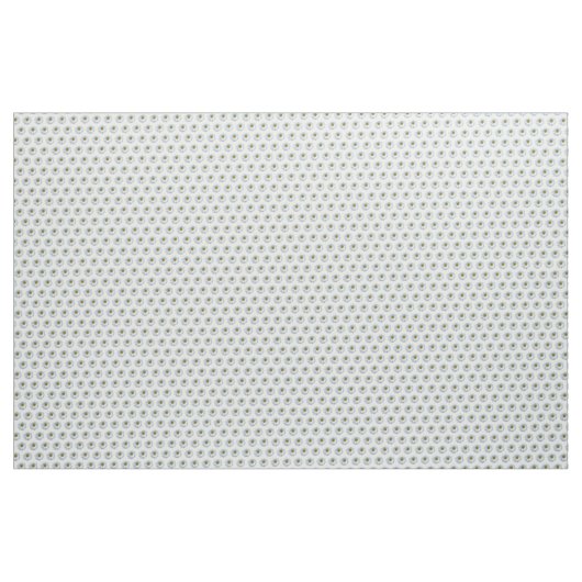 Daisy Stoff Yellow Daisy Fabric Cotton oder Poly (Yard (91,4 cm))