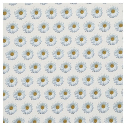 Daisy Stoff Yellow Daisy Fabric Cotton oder Poly (Muster)