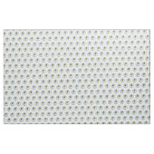 Daisy Stoff Yellow Daisy Fabric Cotton oder Poly (Fat Quarter (45,7 x 55,9 cm))