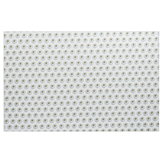 Daisy Stoff Yellow Daisy Fabric Cotton oder Poly (Fat Quarter (45,7 x 55,9 cm))