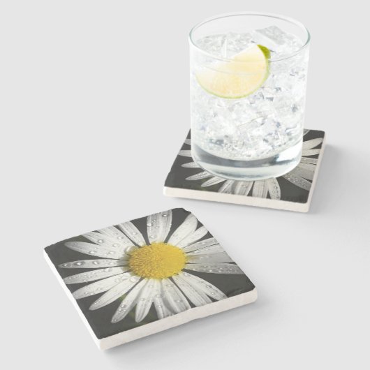 Daisy Stone Untersetzer (Seitenansicht)