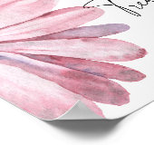 Daisy - Süßigkeiten und Leckereien Babyduschplakat Poster (Ecke)