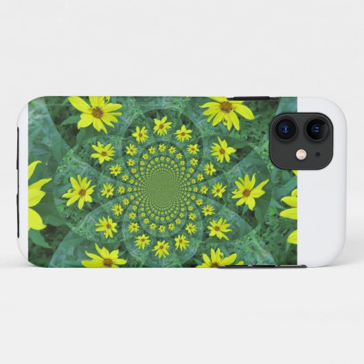 Daisy Swirl Case-Mate iPhone Hülle (Rückseite (Horizontal))