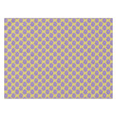 Daisy Tablecloth Lila Daisy Blume Tablette Tischdecke (Vorderseite (Horizontal))