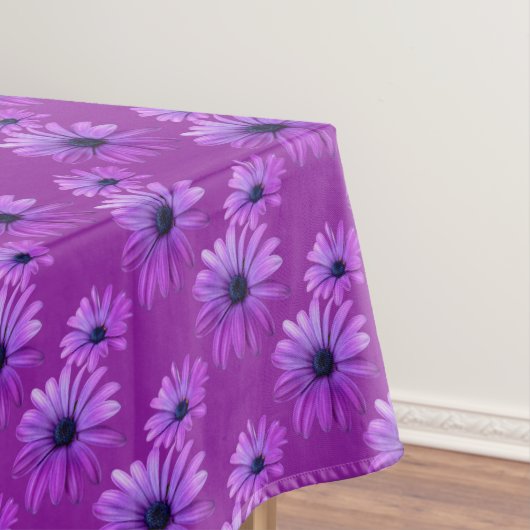 Daisy Tablecloth Lila Daisy Blume Tablette Tischdecke (Beispiel)