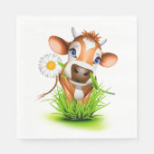 Daisy The Cow Luncheon Paper Napkins Serviette (Vorderseite)