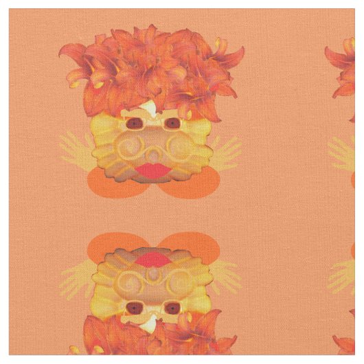 Daisy the Crab Stoff (Nahaufnahme)