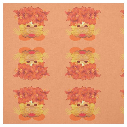 Daisy the Crab Stoff (Muster)