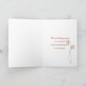 Daisy Thinking von dir Karte (Innenseite)