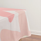 Daisy Time Niedlich Retro Blumenmuster Orange Pink Tischdecke (Beispiel)