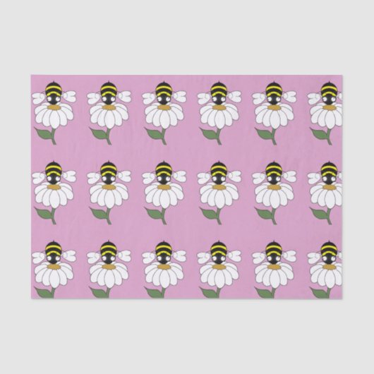 Daisy Tissue Paper Seidenpapier (Vorderseite)