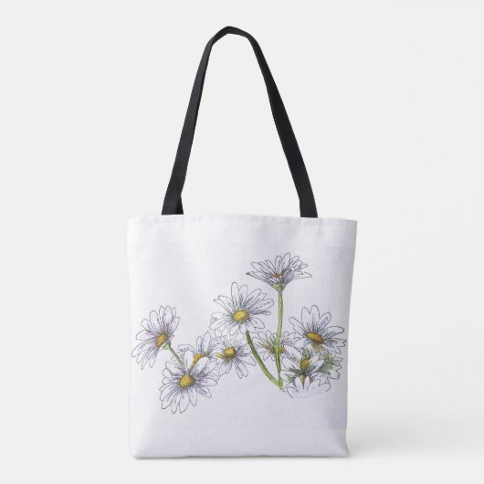Daisy Tote Bag Tasche (Rückseite)