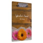 Daisy Trio Country Wedding Planning Klemmbrett (Rechts)