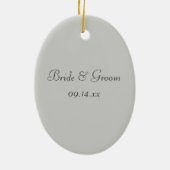 Daisy und Diamond Rings werden Sie meine Bridesmai Keramik Ornament (Hinten)