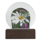 Daisy und Fireweed Schneekugel (Vorderseite)