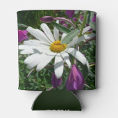 Daisy und Fireweed-Wildblume Dosenkühler (Rückseite)