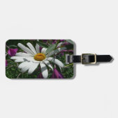 Daisy und Fireweed-Wildblume Gepäckanhänger (Vorderseite horizontal)