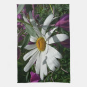 Daisy und Fireweed-Wildblume Handtuch (Vertikal)