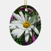 Daisy und Fireweed-Wildblume Keramikornament (Rechts)