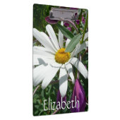 Daisy und Fireweed-Wildblume Klemmbrett (Rechts)