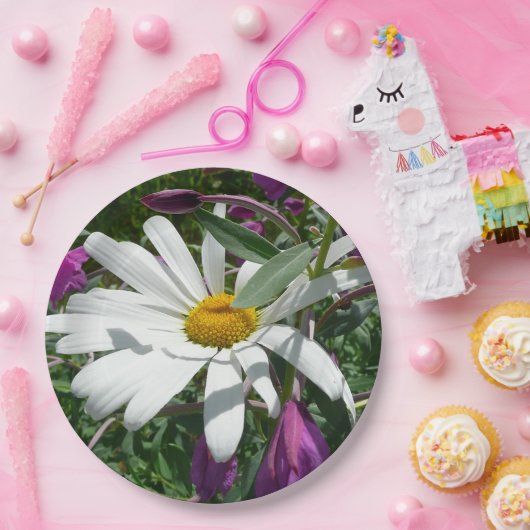 Daisy und Fireweed-Wildblume Pappteller (Party)