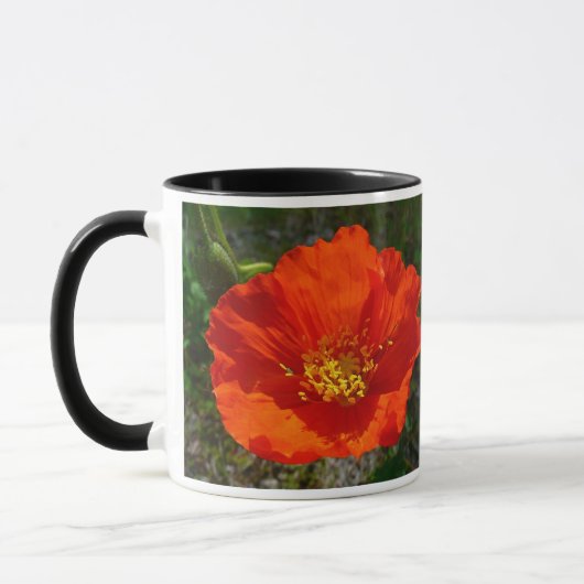 Daisy und Fireweed-Wildblume Tasse (Links)