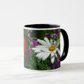 Daisy und Fireweed-Wildblume Tasse (VorderseiteRechts)