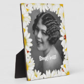 Daisy und LadyBug Art Frame Plaque Fotoplatte (Seite)