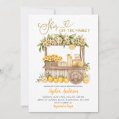 Daisy und Lemon Sie ist vom Brautparty des Marktes Einladung (Vorderseite)