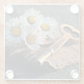 Daisy und Skeleton Key Glasuntersetzer (Rückseite)