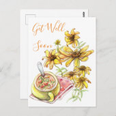 Daisy und Soup Postkarte (Vorne/Hinten)