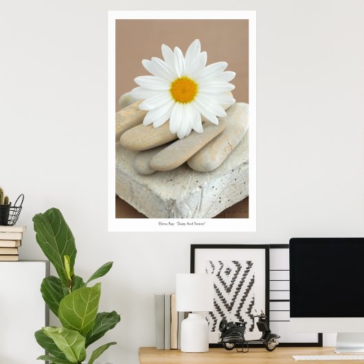 Daisy und Stones Poster (Heimbüro)