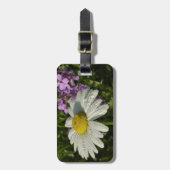 Daisy und Summer Lilac Wildblume Gepäckanhänger (Vorderseite vertikal)