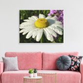 Daisy und Summer Lilac Wildblume Leinwanddruck (Insitu (Wohnzimmer))