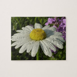 Daisy und Summer Lilac Wildblume Puzzle