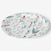 Daisy und Tulip Party Teller (Schrägansicht)