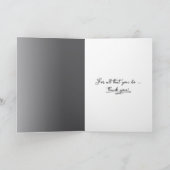 Daisy Vielen Dank Karte (Innenseite)