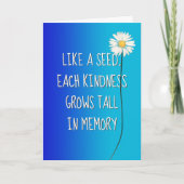 Daisy Vielen Dank Karte (Vorderseite)