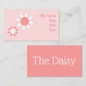 Daisy Visitenkarte (Vorne/Hinten)