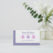 Daisy-Visitenkarten Visitenkarte (Stehend Vorderseite)