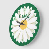 Daisy Wall Clock Große Wanduhr (Winkel)