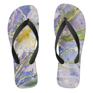 Daisy Wasserfarben-Flip-Flops Badesandalen