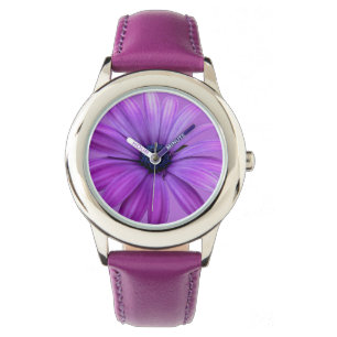 Daisy Watch Classic Gerbera Daisy Wrist Watch Armbanduhr